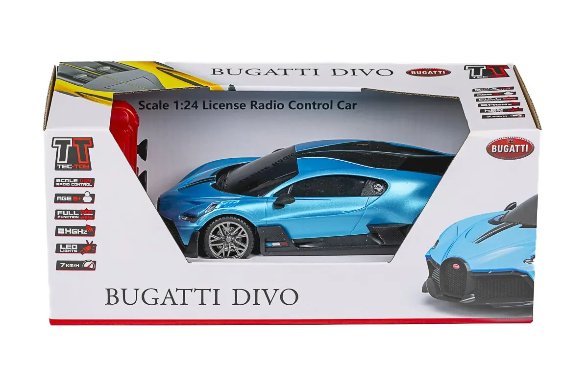 TEC-TOY Bugatti Divo RC 1:24 2.4GHz - Blue