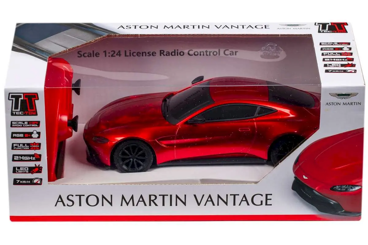 TEC-TOY Aston Martin Vantage RC 1:24 2.4GHz - Red
