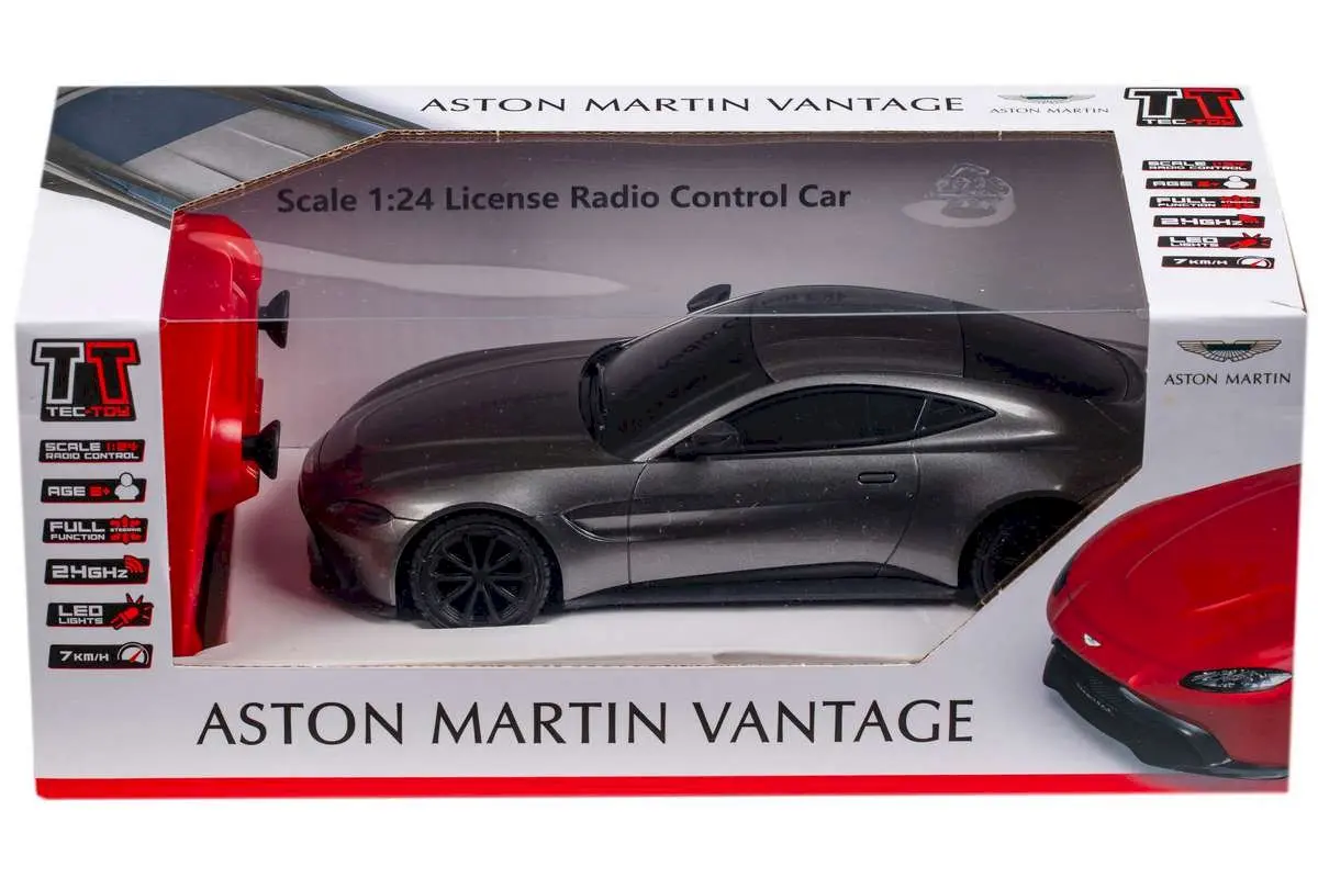 TEC-TOY Aston Martin Vantage RC 1:24 2.4GHz - Dark Grey