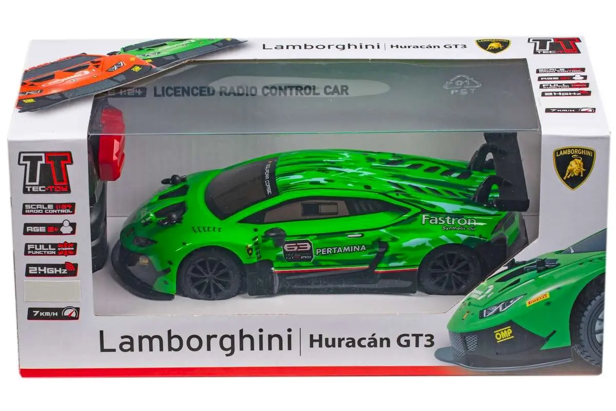 TEC-TOY Lamborghini Huracan GT3 RC 1:24 2.4GHz - Green