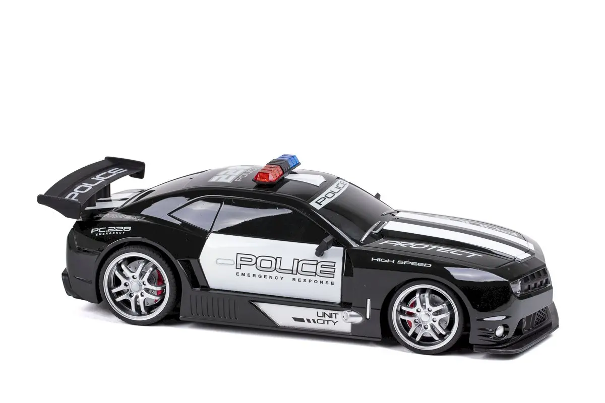 TEC-TOY Police Chase RC 1:12 2.4GHz 7.4V Li-Ion - Black