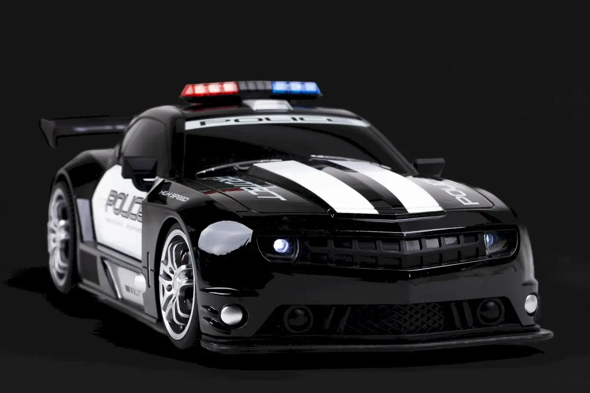 TEC-TOY Police Chase RC 1:12 2.4GHz 7.4V Li-Ion - Black