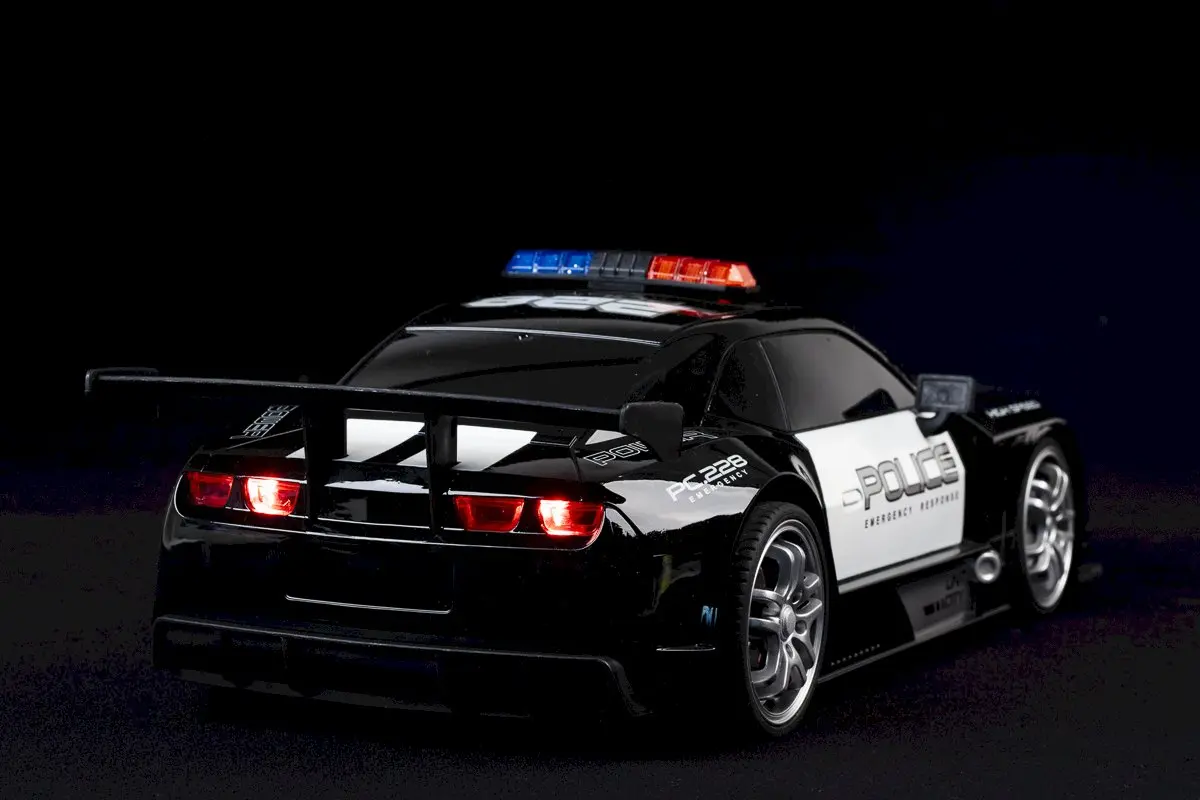 TEC-TOY Police Chase RC 1:12 2.4GHz 7.4V Li-Ion - Black