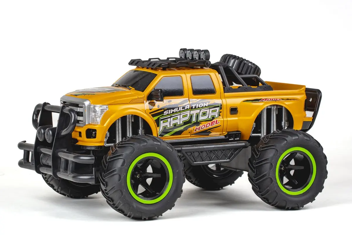 TEC-TOY Raptor RC 1:12 2.4GHz 7.4V Li-Ion - Yellow