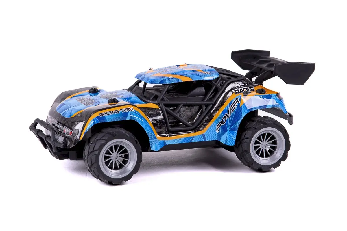 TEC-TOY Speed Racing RC 1:18 2.4GHz 3.7V Li-Ion - Blue/Orange