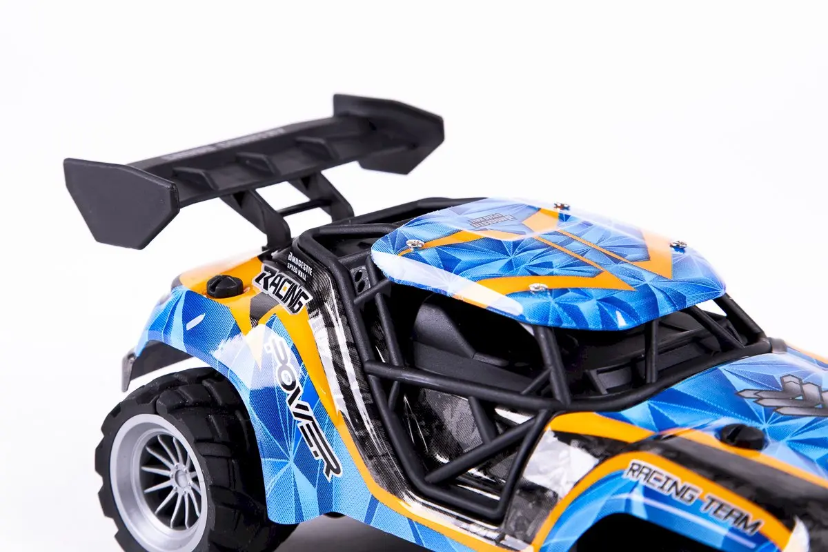 TEC-TOY Speed Racing RC 1:18 2.4GHz 3.7V Li-Ion - Blue/Orange
