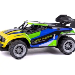 TEC-TOY Jeep Racing RC 1:18 2.4GHz 3.7V Li-Ion - Blue/Green