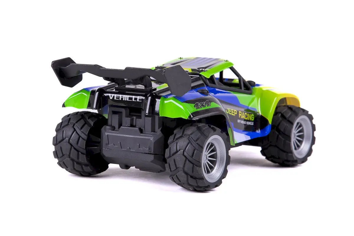 TEC-TOY Jeep Racing RC 1:18 2.4GHz 3.7V Li-Ion - Blue/Green