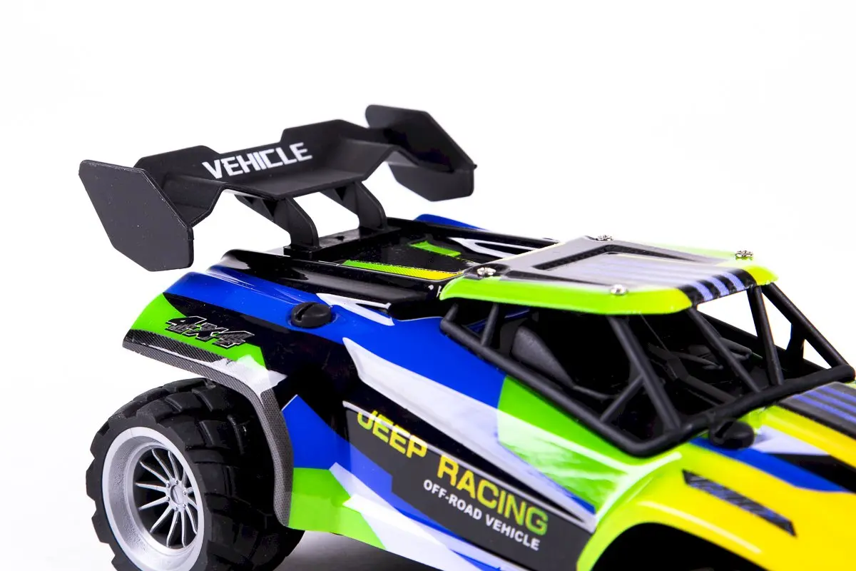 TEC-TOY Jeep Racing RC 1:18 2.4GHz 3.7V Li-Ion - Blue/Green