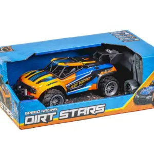 TEC-TOY Jeep Racing RC 1:18 2.4GHz 3.7V Li-Ion - Blue/Orange
