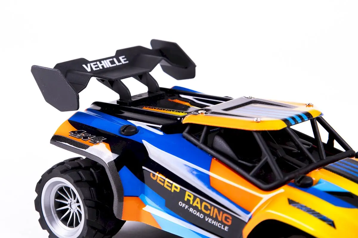 TEC-TOY Jeep Racing RC 1:18 2.4GHz 3.7V Li-Ion - Blue/Orange