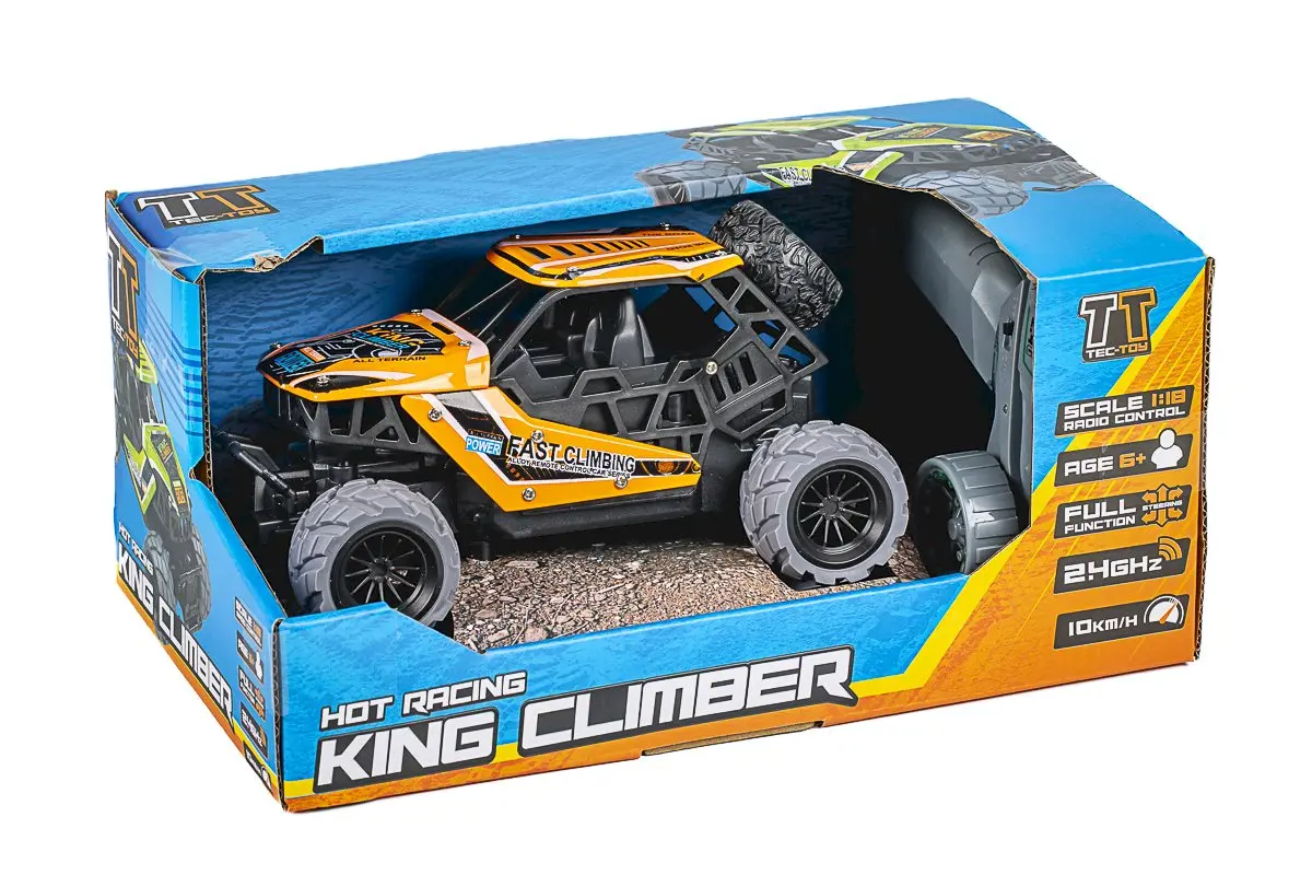 TEC-TOY King Climber RC 1:18 2.4GHz 3.7V Li-Ion - Orange