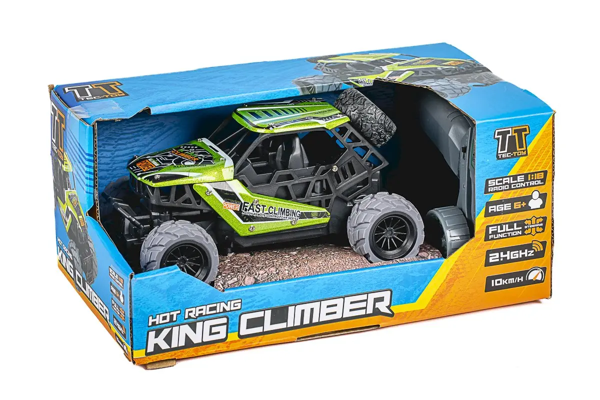 TEC-TOY King Climber RC 1:18 2.4GHz 3.7V Li-Ion - Green