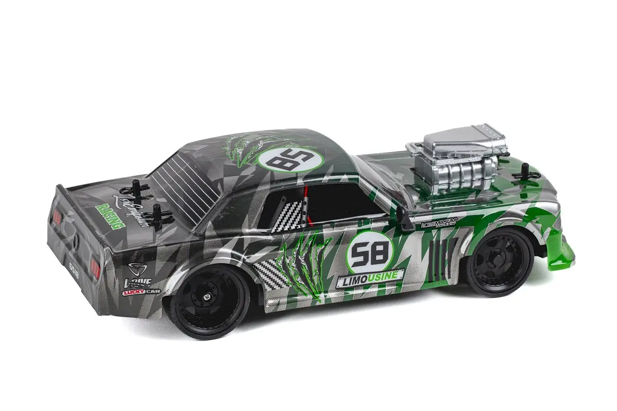 TEC-TOY Extreme Racing RC 1:16 2.4GHz 3.7V Li-Ion - Green