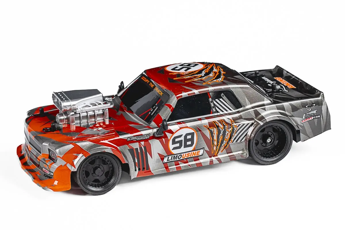 TEC-TOY Extreme Racing RC 1:16 2.4GHz 3.7V Li-Ion - Orange