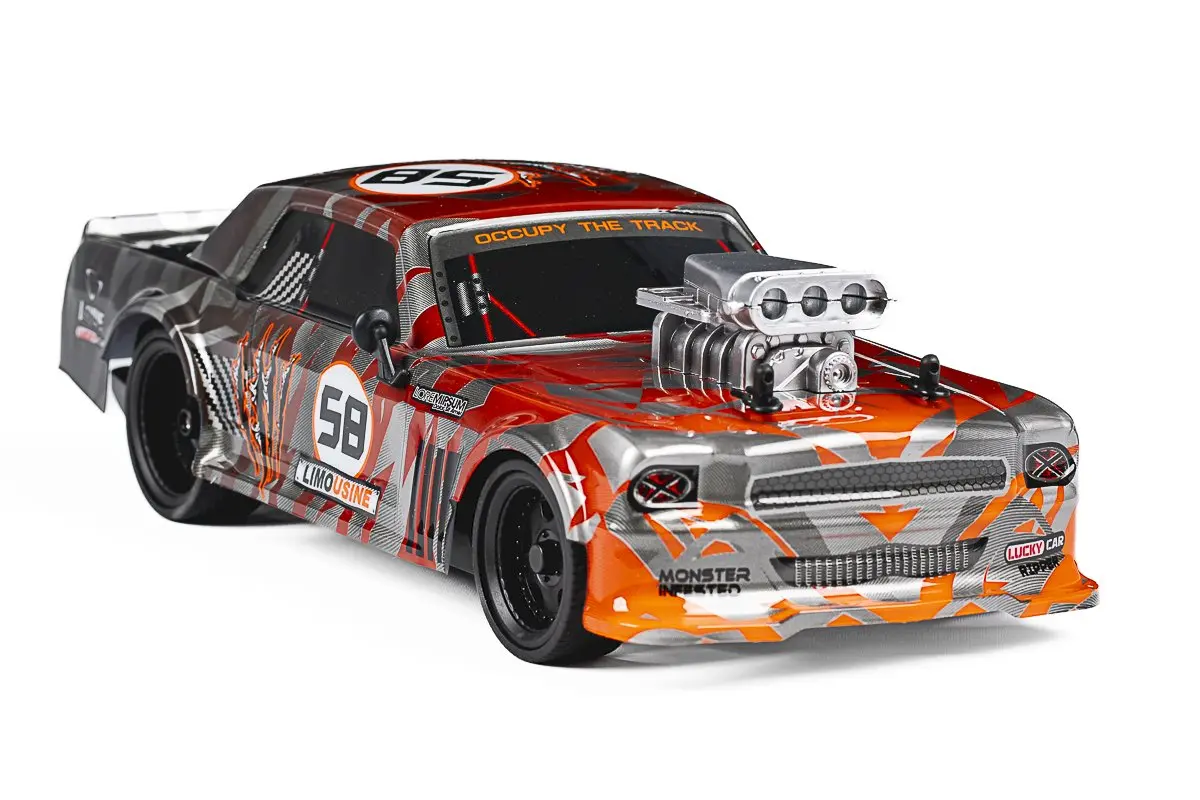 TEC-TOY Extreme Racing RC 1:16 2.4GHz 3.7V Li-Ion - Orange