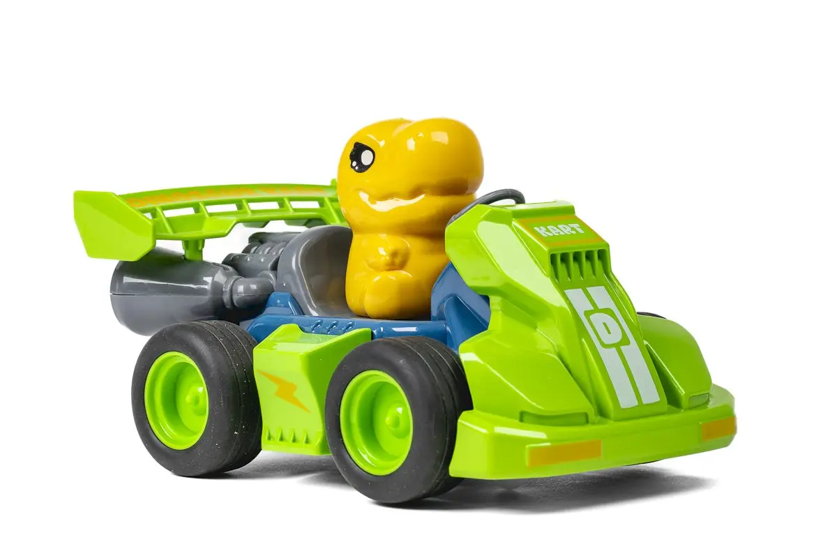 TEC-TOY Dinosaur RC Kart with Lights and Sound 2.4GHz
