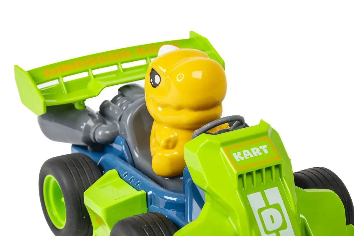TEC-TOY Dinosaur RC Kart with Lights and Sound 2.4GHz