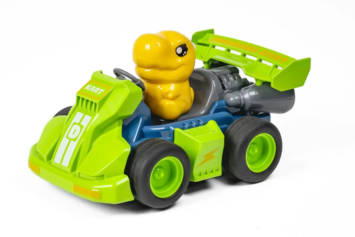 TEC-TOY Dinosaur RC Kart with Lights and Sound 2.4GHz