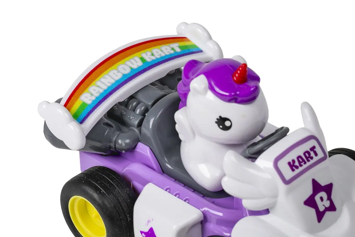 TEC-TOY Unicorn RC Kart with Lights and Sound 2.4GHz