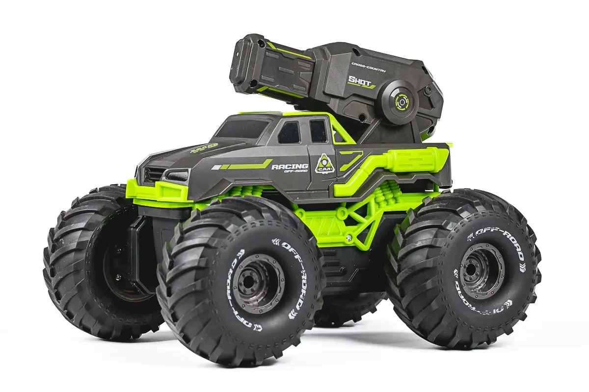 TEC-TOY Water Shooting RC Car 2.4GHz 7.4V 500mAh - Green