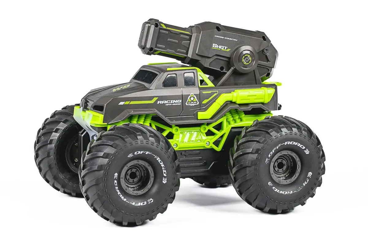 TEC-TOY Water Shooting RC Car 2.4GHz 7.4V 500mAh - Green