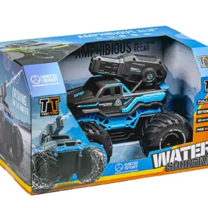 TEC-TOY Water Shooting RC Car 2.4GHz 7.4V 500mAh - Blue