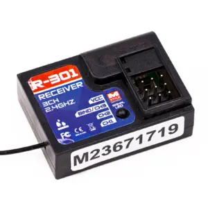 Mstyle Receiver R-301 3Ch 2.4GHz - Waterproof