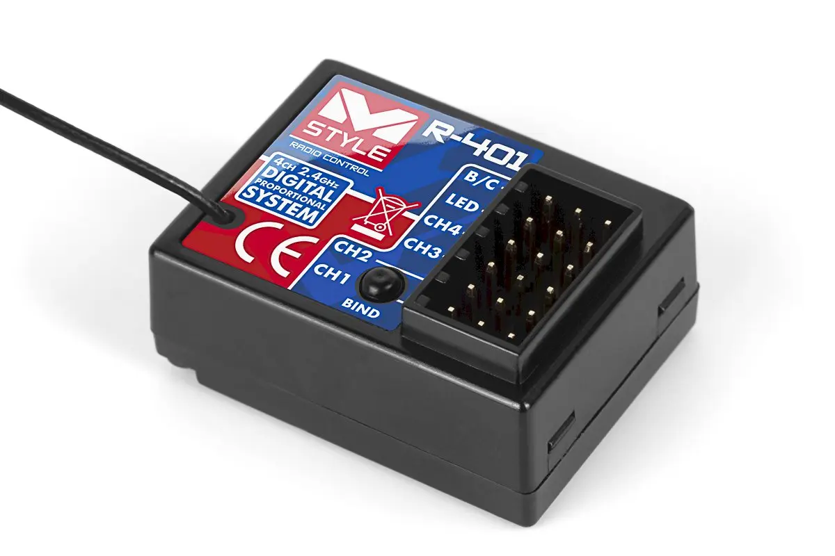 Mstyle R/C Set - Radioset, Servo, Battery and Charger