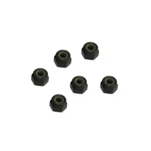 FTX Nylon Nut M2.5 (6pc) – Black