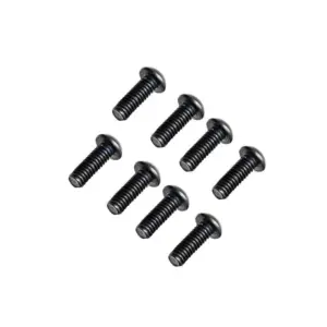 FTX Button Head Hex Screw M2.5 x 8mm (8pc)