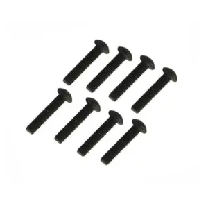 FTX Button Head Hex Screw M3 x 15mm (8pc)