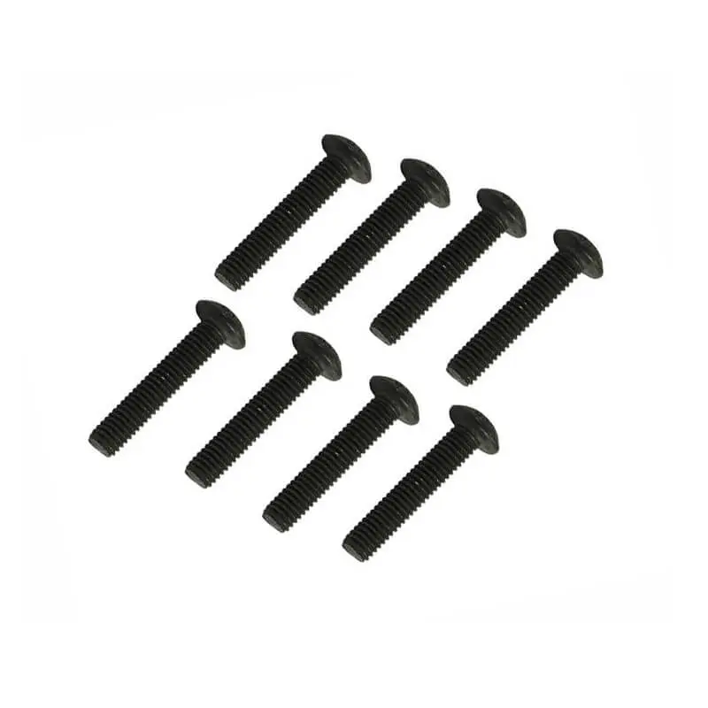 FTX Button Head Hex Screw M3 x 15mm (8pc)