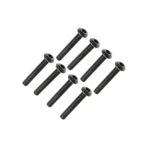 FTX Button Head Hex Screw M3 x 22mm (8pc)