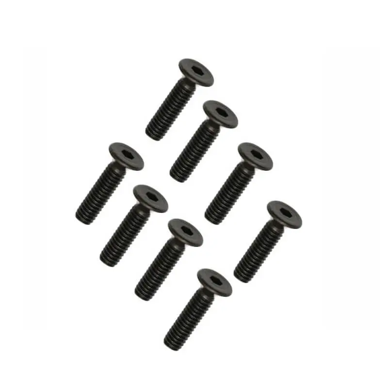 FTX Flat Head M2.5 x 10mm Screw (8pc)