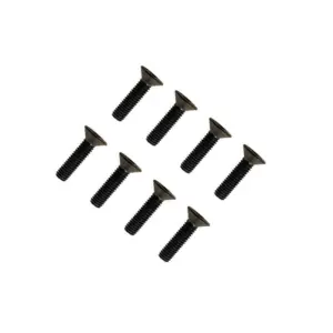 FTX Flat Head Hex Screw M4 x 16mm (8pc)