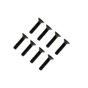 FTX Flat Head Hex Screw M4 x 20mm (8pc)