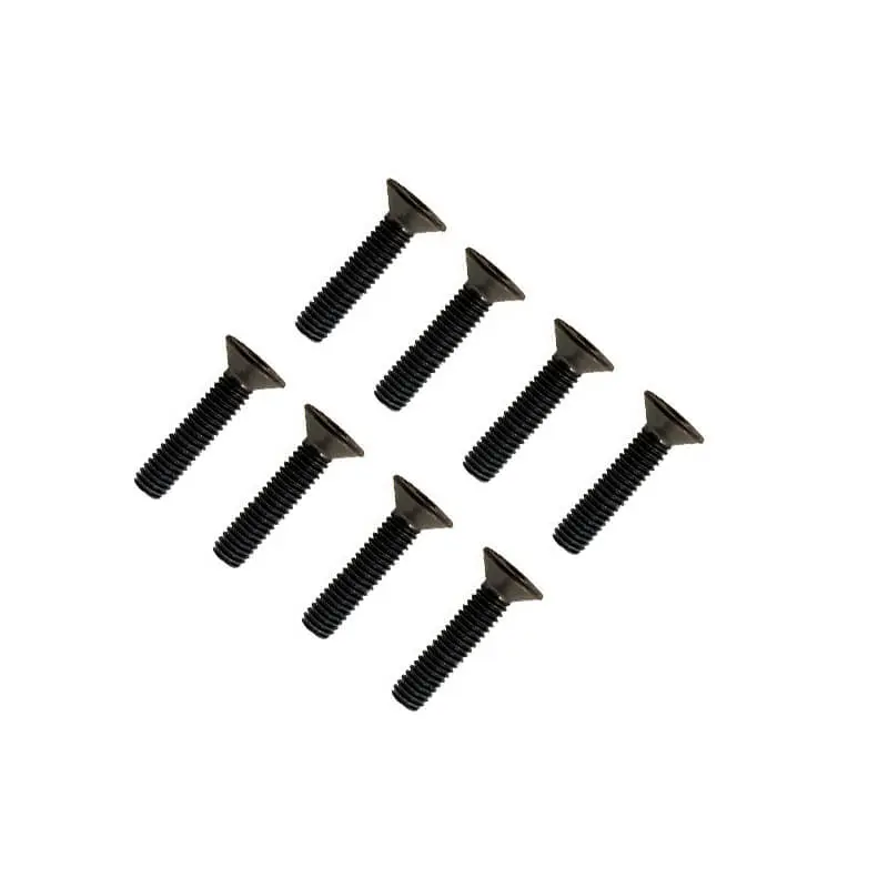 FTX Flat Head Hex Screw M4 x 20mm (8pc)