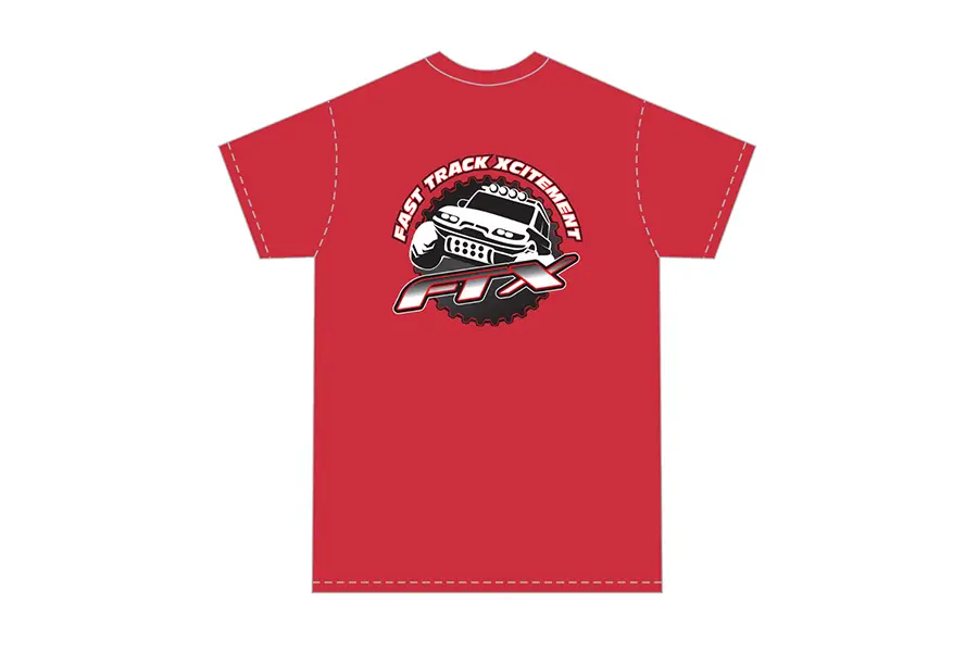 FTX Gear Logo Brand T-Shirt Red – Small