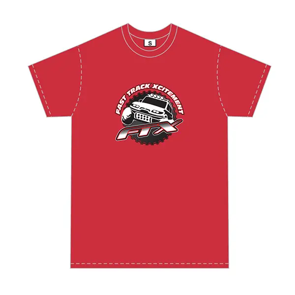 FTX Gear Logo Brand T-Shirt Red – x Large