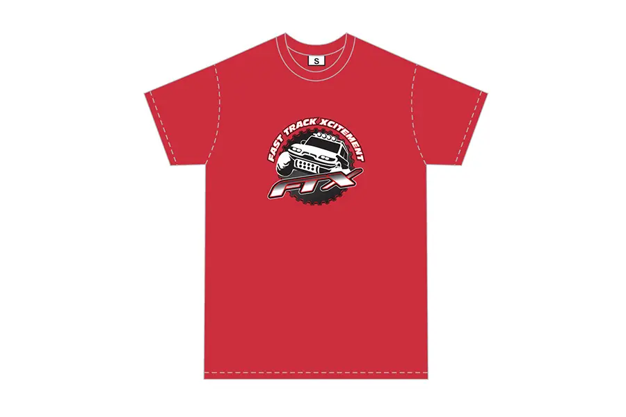 FTX Gear Logo Brand T-Shirt Red – x Large