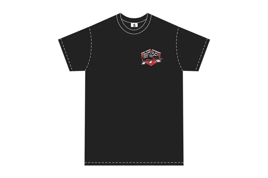 FTX Badge Logo Brand T-Shirt Black – x Large