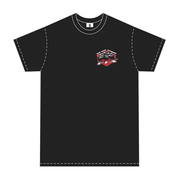 FTX Badge Logo Brand T-Shirt Black – Xx Large