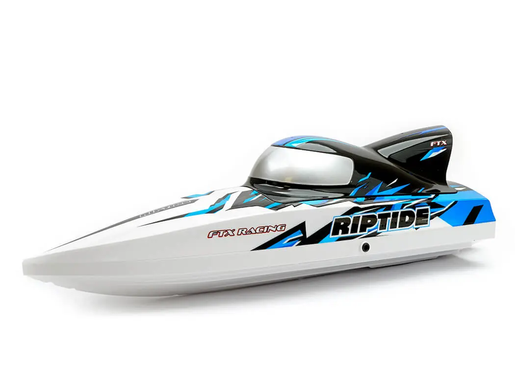 FTX Riptide Turbojet Brushless R/C Speed Boat 41cm – Blue