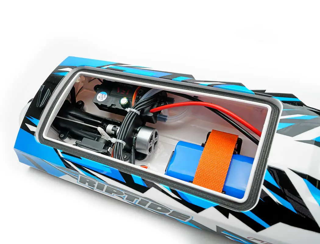FTX Riptide Turbojet Brushless R/C Speed Boat 41cm – Blue
