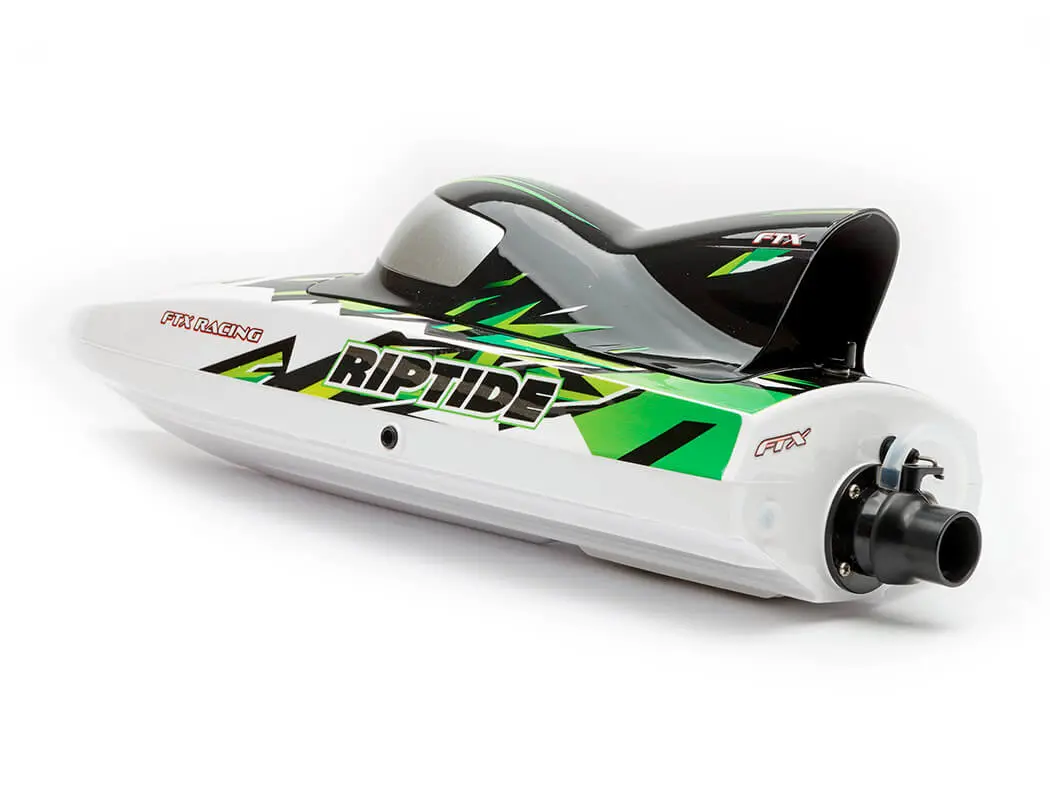 FTX Riptide Turbojet Brushless R/C Speed Boat 41cm – Green