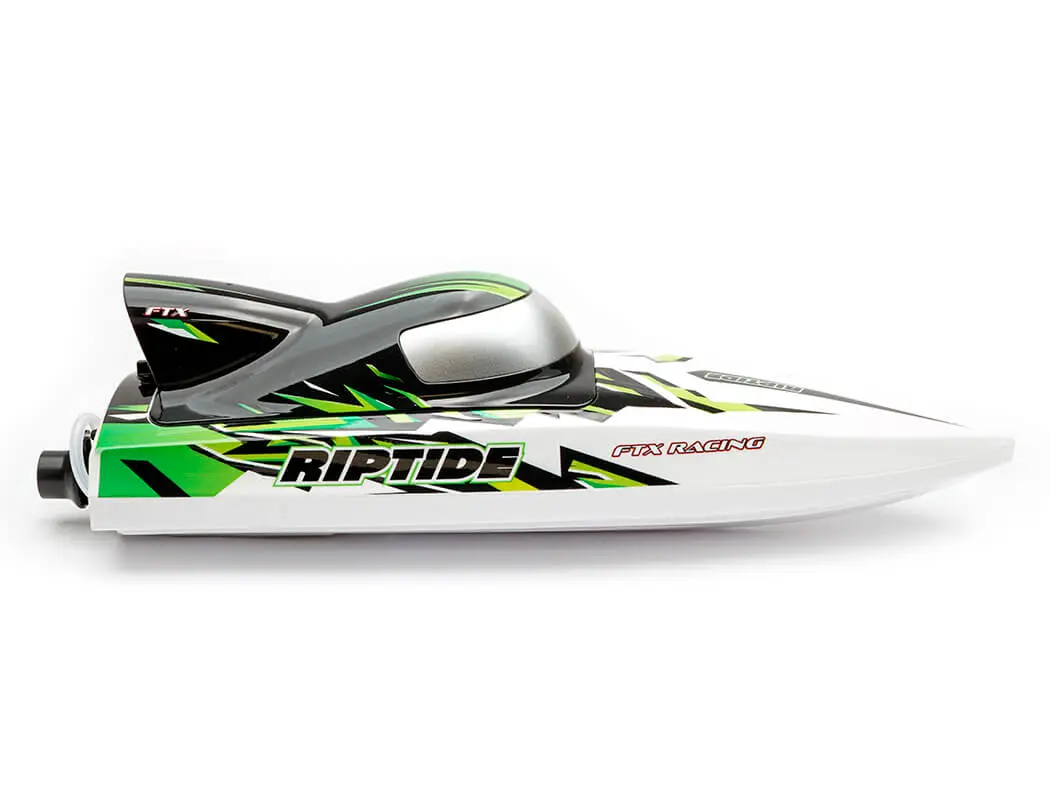 FTX Riptide Turbojet Brushless R/C Speed Boat 41cm – Green