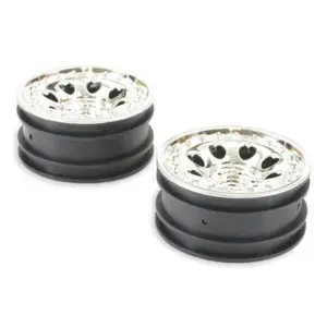 FTX Outback 3 Treka Chrome Wheels (Pr)