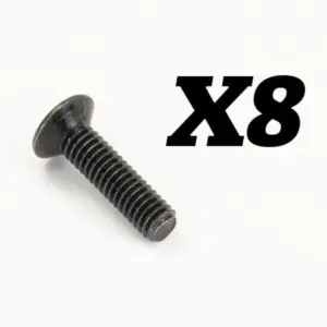 FTX Rokatan Flat Head Cross Screw M2.5x10