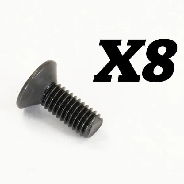 FTX Rokatan Flat Head Cross Screw M3X8